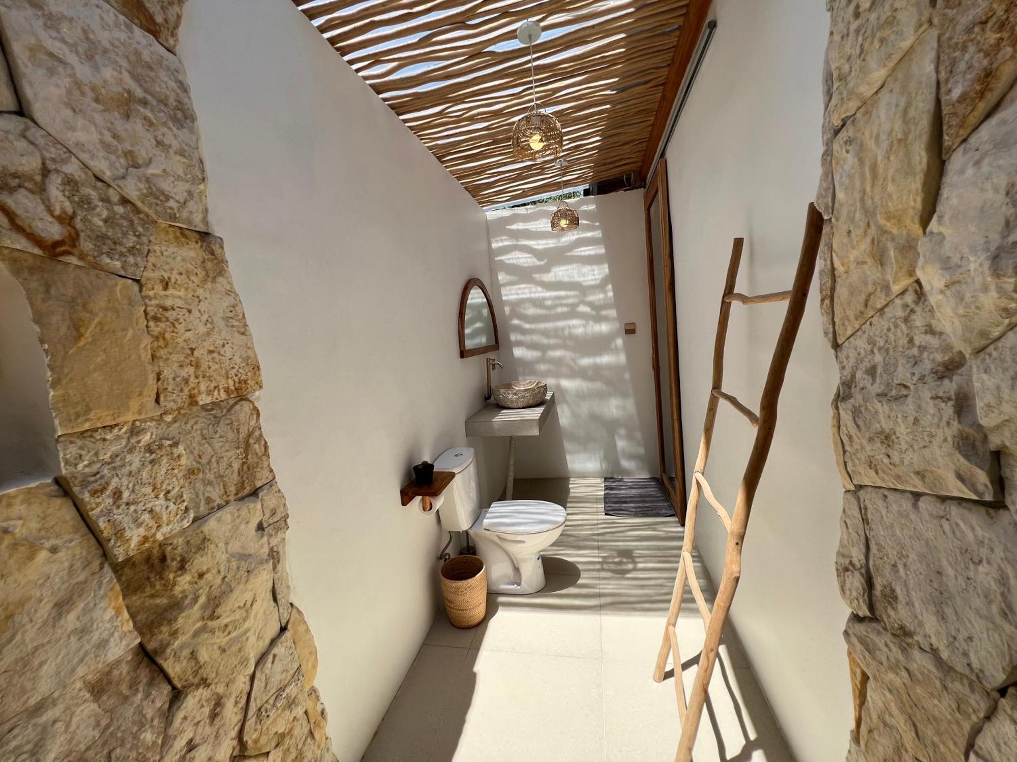 Rumah Canaria Bungalow กีลีตราวางัน ภายนอก รูปภาพ