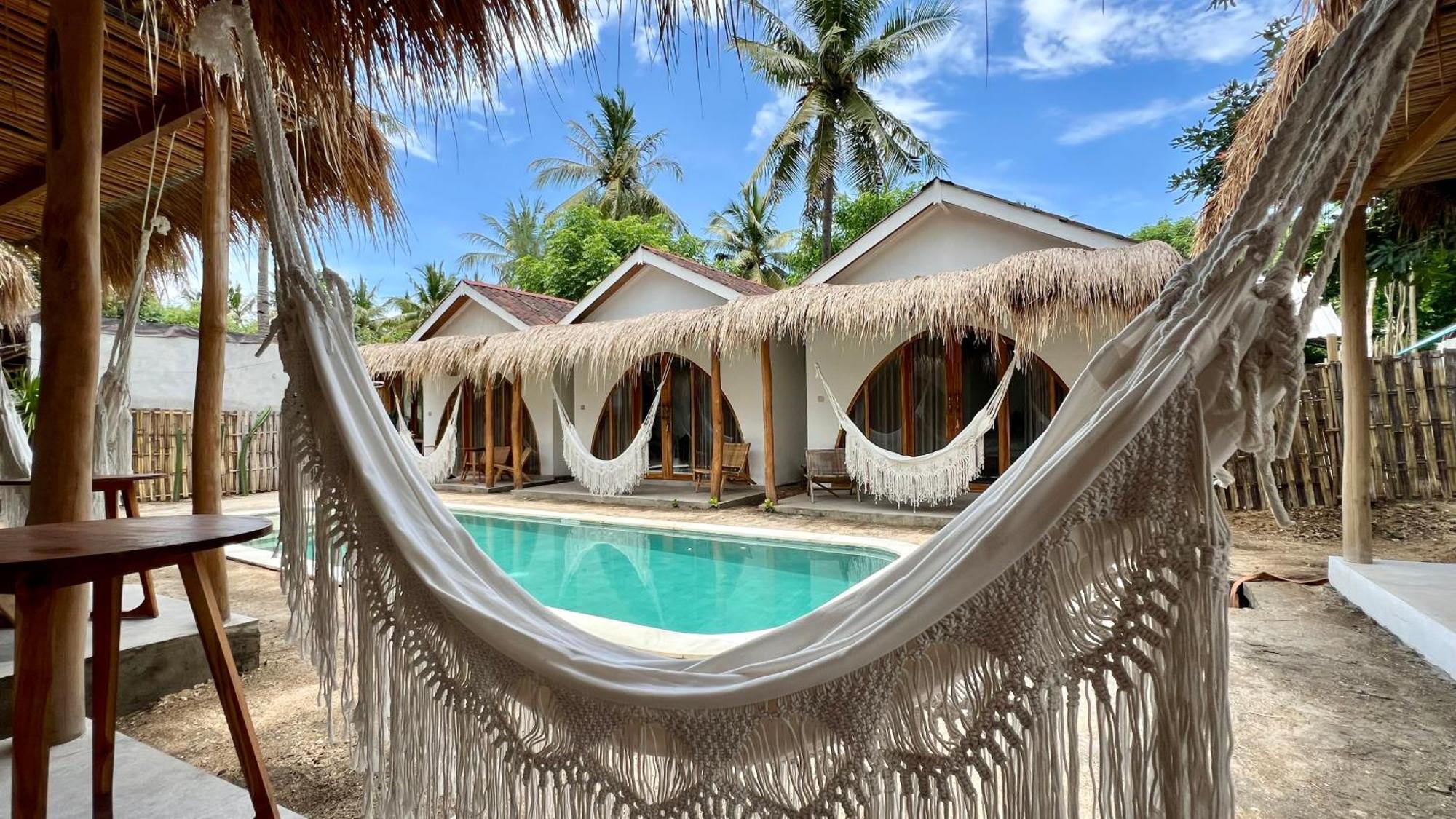 Rumah Canaria Bungalow กีลีตราวางัน ภายนอก รูปภาพ