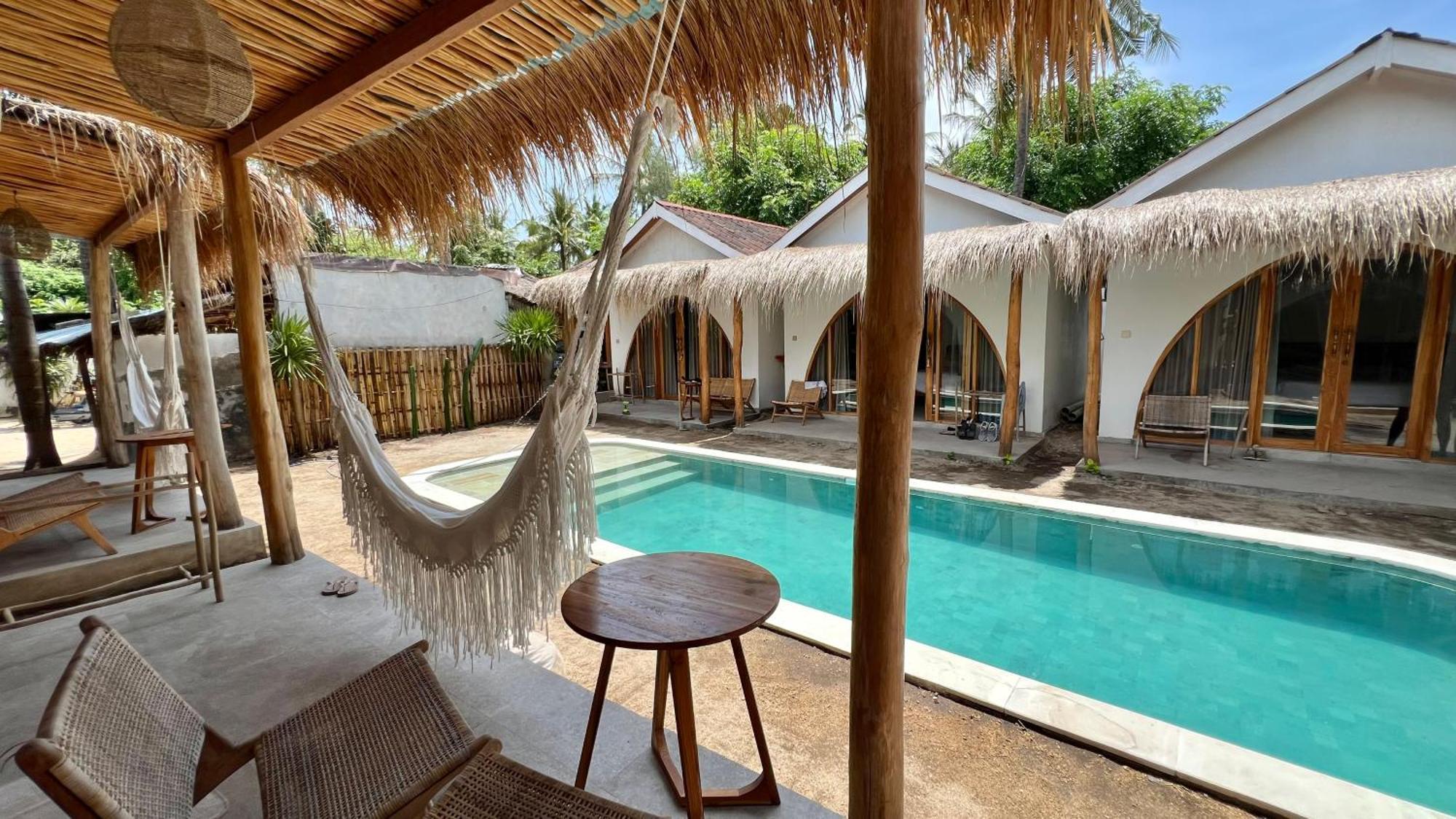 Rumah Canaria Bungalow กีลีตราวางัน ภายนอก รูปภาพ