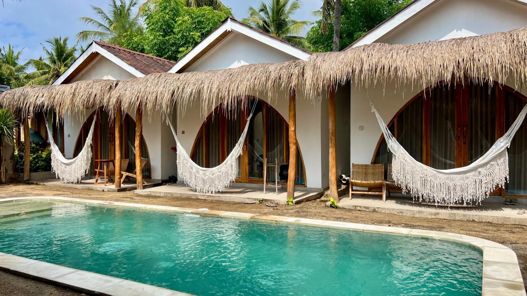 Rumah Canaria Bungalow กีลีตราวางัน ภายนอก รูปภาพ