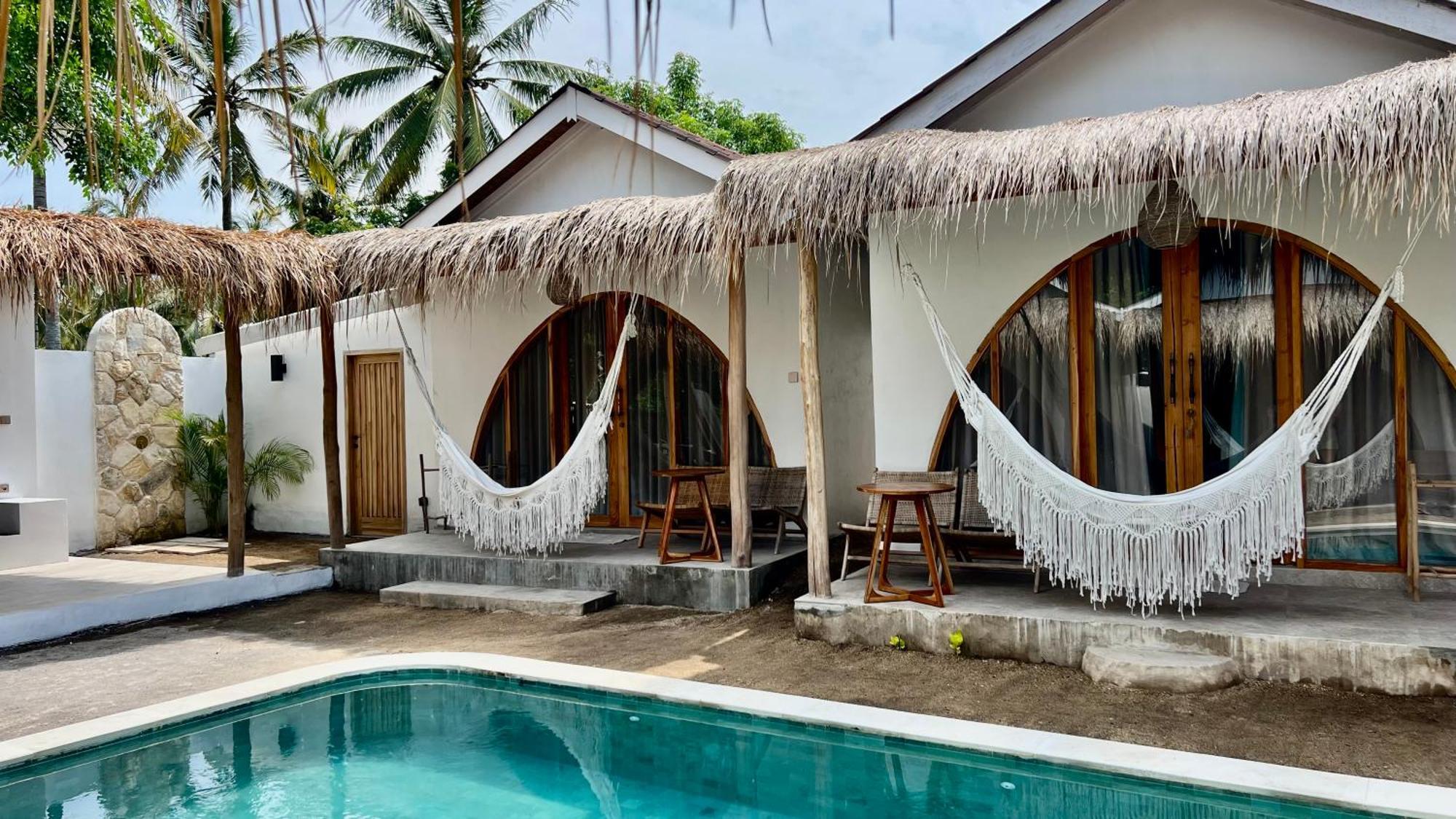 Rumah Canaria Bungalow กีลีตราวางัน ภายนอก รูปภาพ