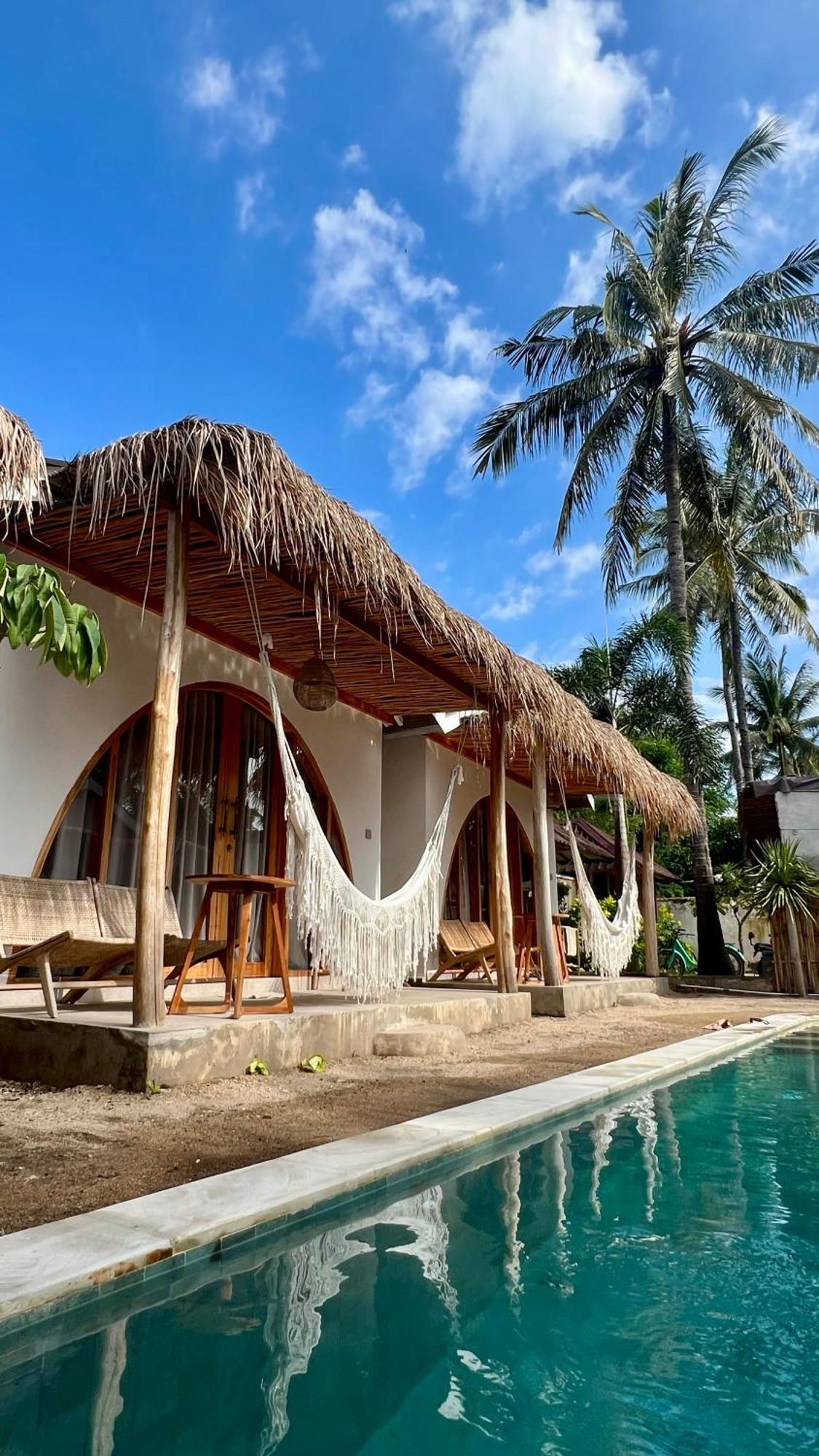 Rumah Canaria Bungalow กีลีตราวางัน ภายนอก รูปภาพ