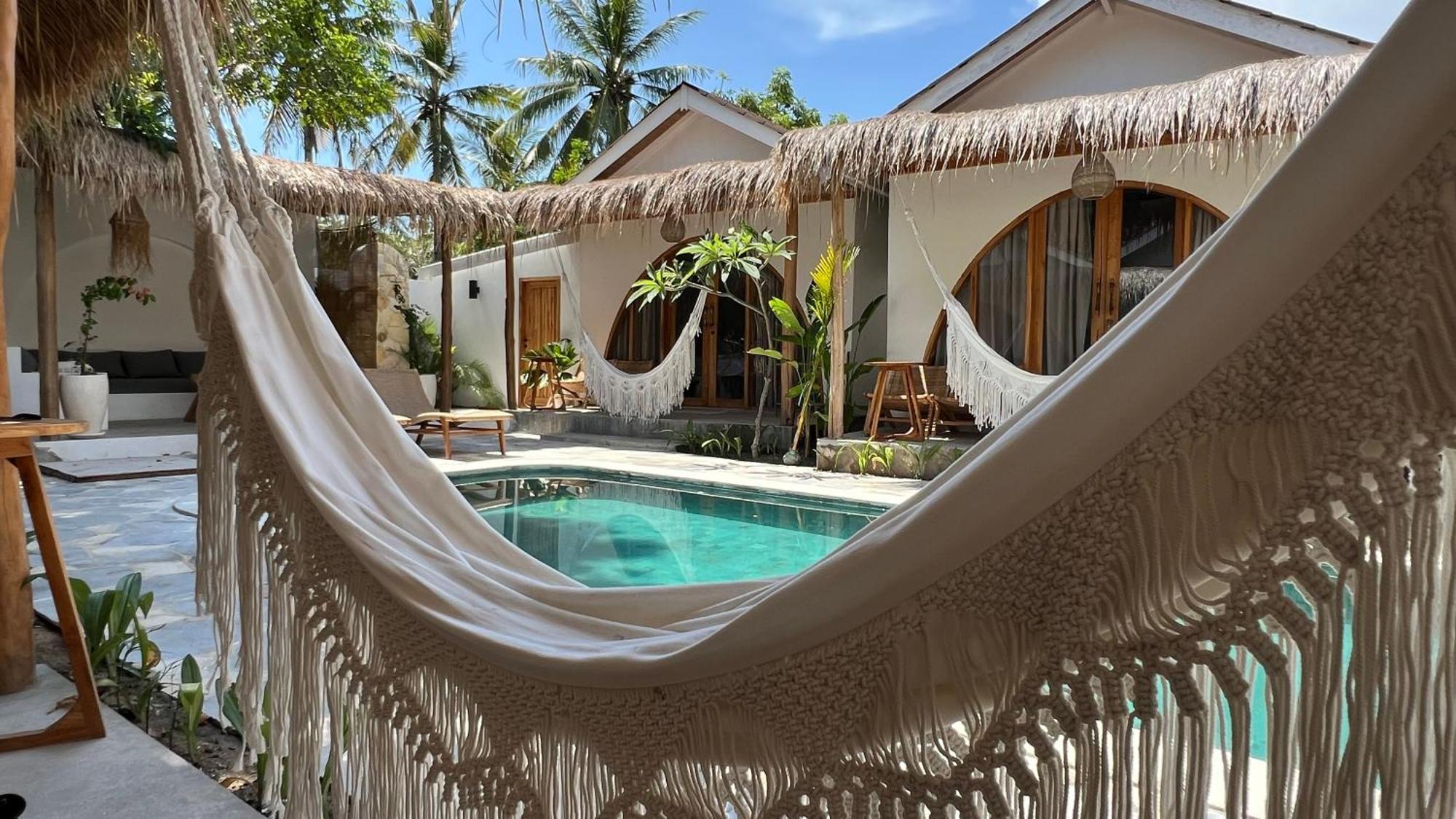 Rumah Canaria Bungalow กีลีตราวางัน ภายนอก รูปภาพ