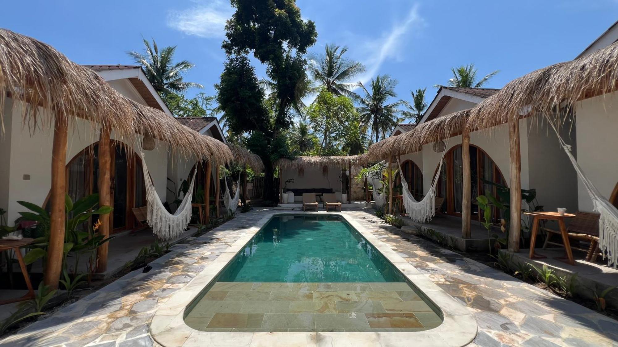 Rumah Canaria Bungalow กีลีตราวางัน ภายนอก รูปภาพ